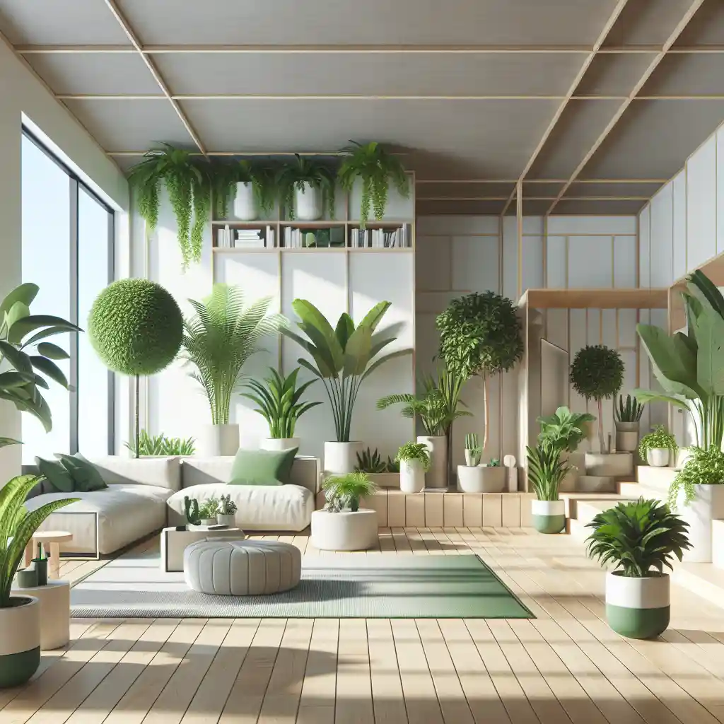 Indoor Plants for Better Home Environment: Greenery for Comfort